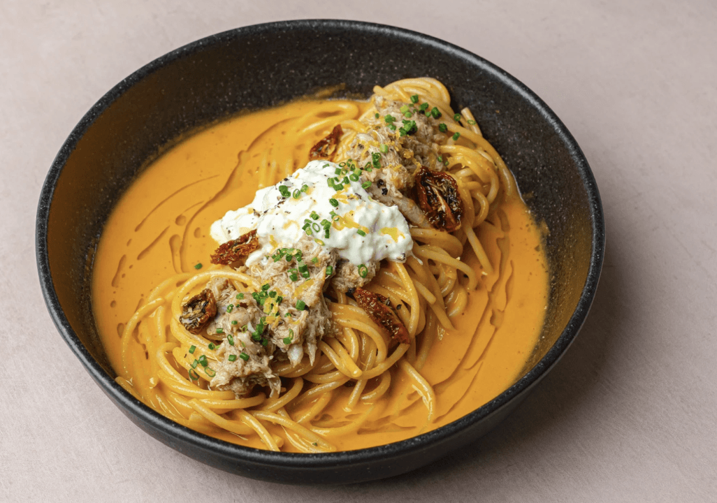Crab Roe Spaghetti menu item