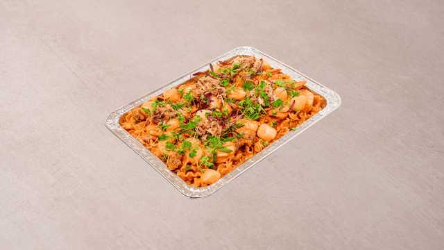 Seafood Mafaldine Tray popular dish