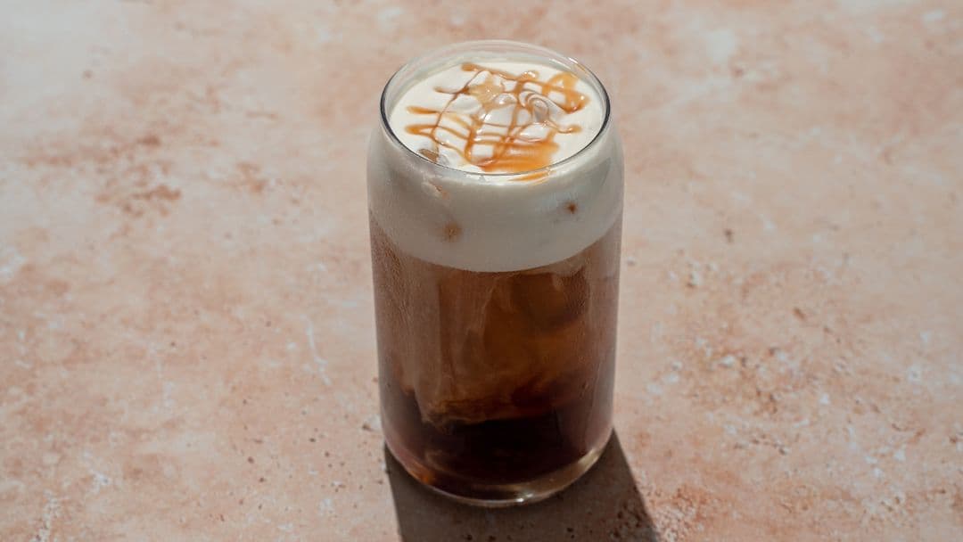 Salted Caramel Cold Brew menu item