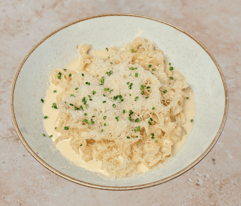 Plain Alfredo menu item